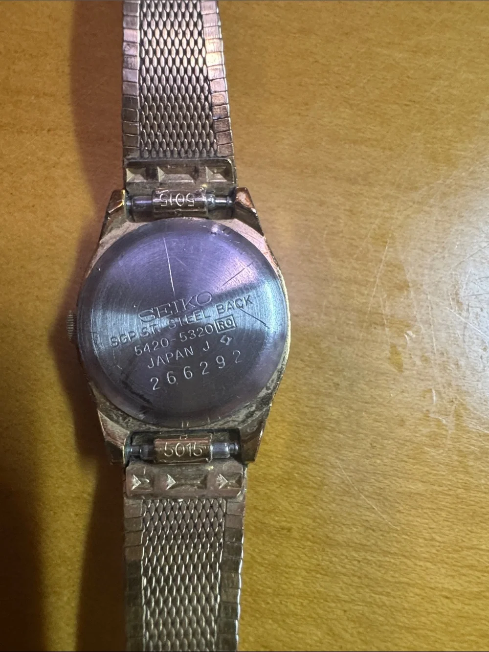 Seiko Gold Tone Women's Quartz Dress Watch